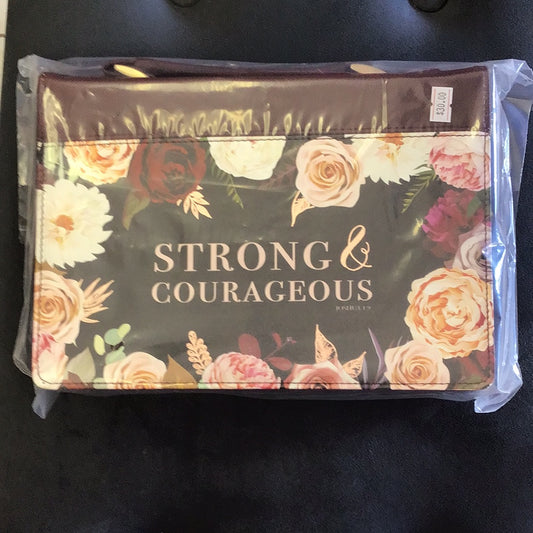 Strong And Courageous Bible Case
