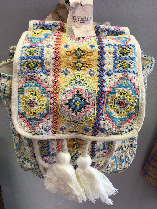 Monet Handmade Backpack purse